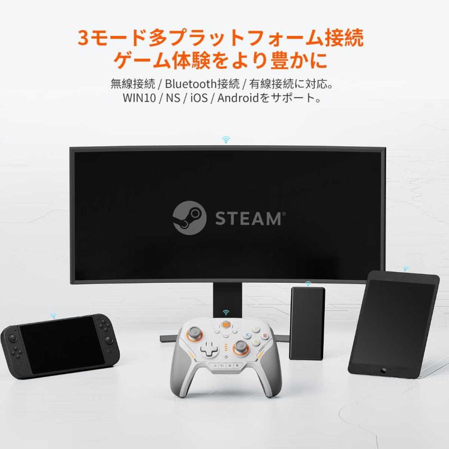 Nintendo Switch 2 /Proコントローラー 無線/有線接続 低遅延 TMR