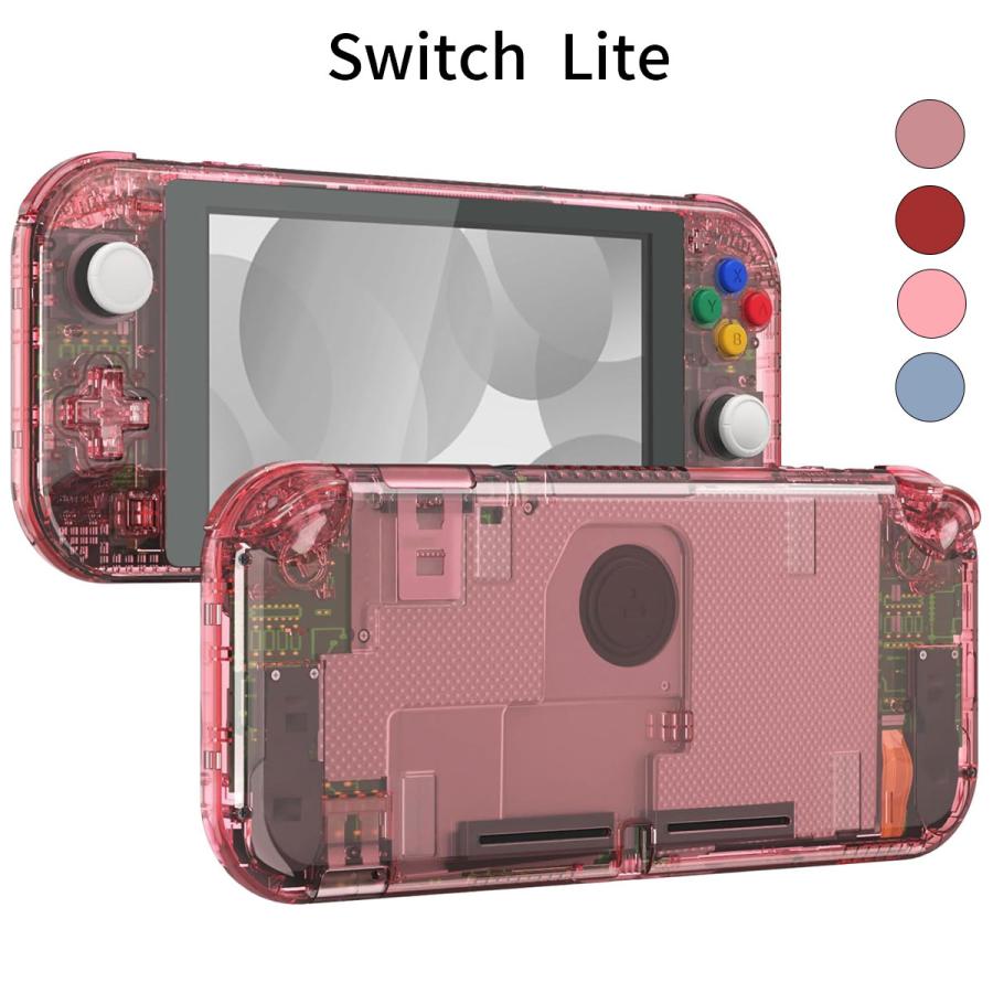 Nintendo Switch Lite 交換用クリアシェル スクリーンフィルム付き