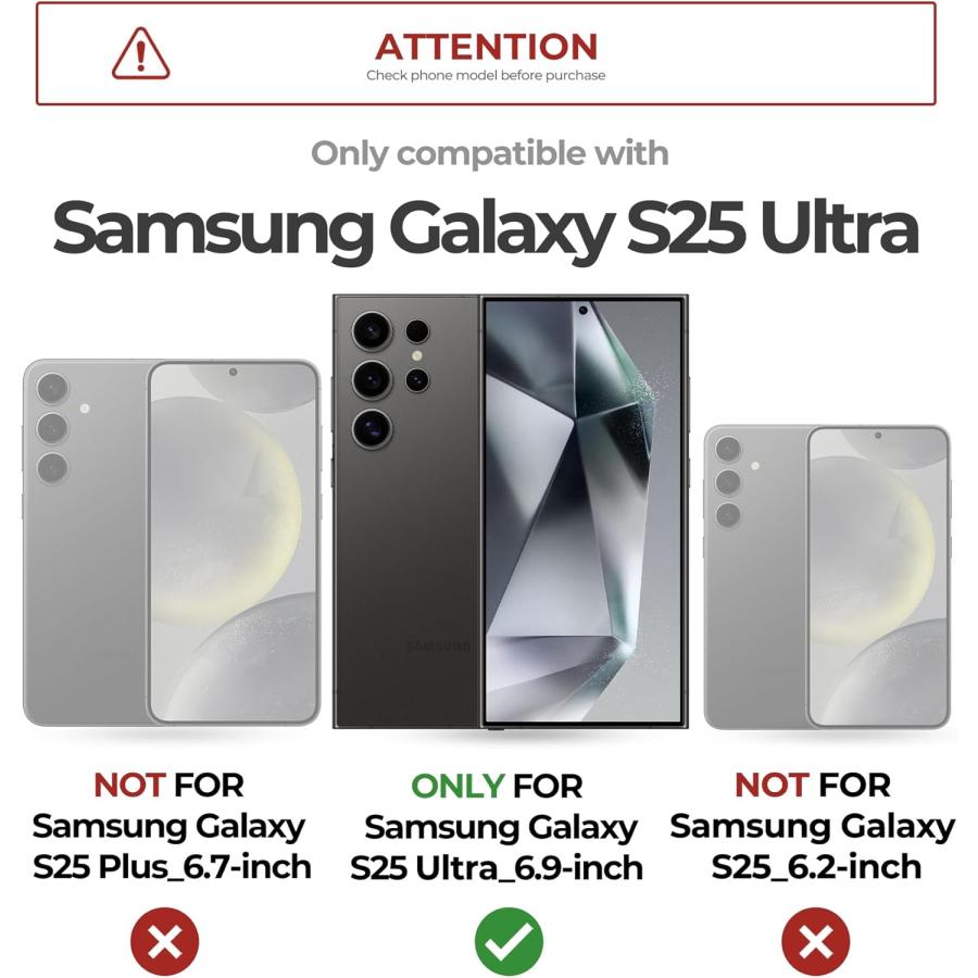 Galaxy S25 Ultra ケース Dexnor カメラカバー キックスタンド 内蔵