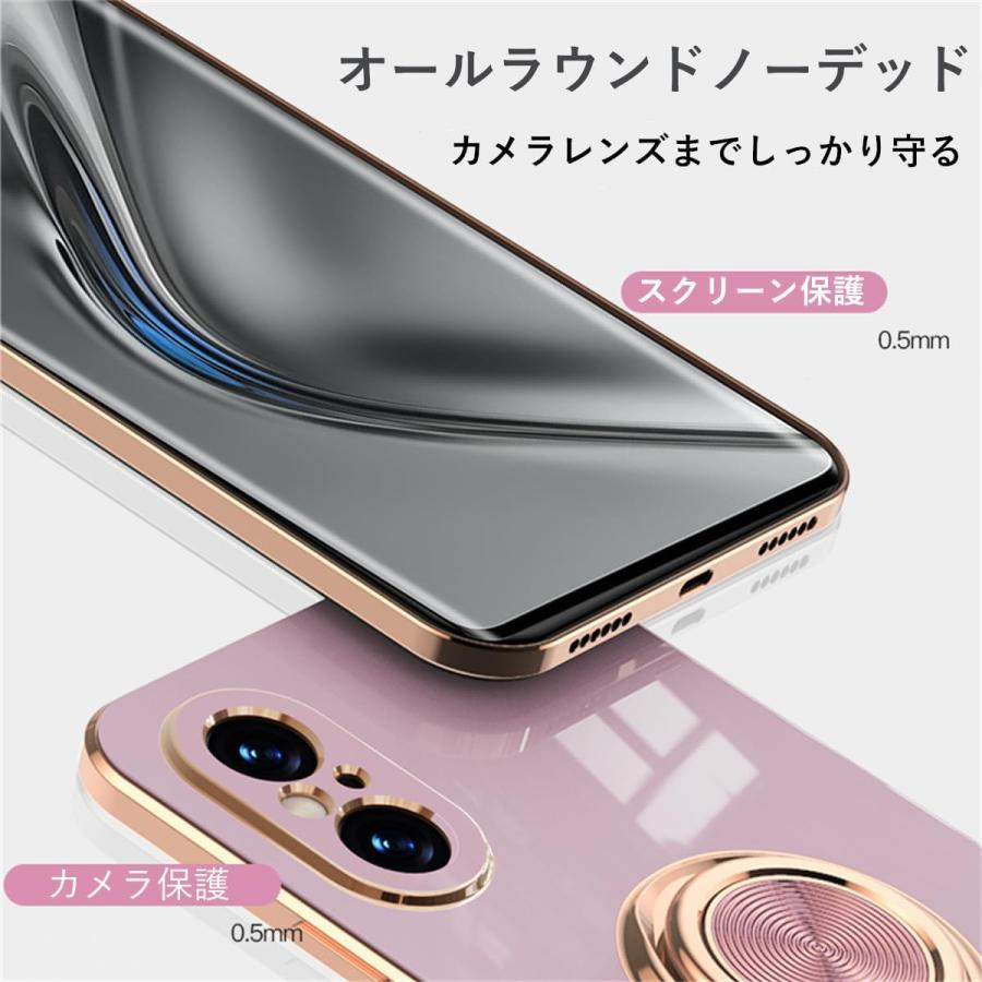 Galaxy A25 ケース リング付き Yikasina 5G SCG33 SC-53F 対応