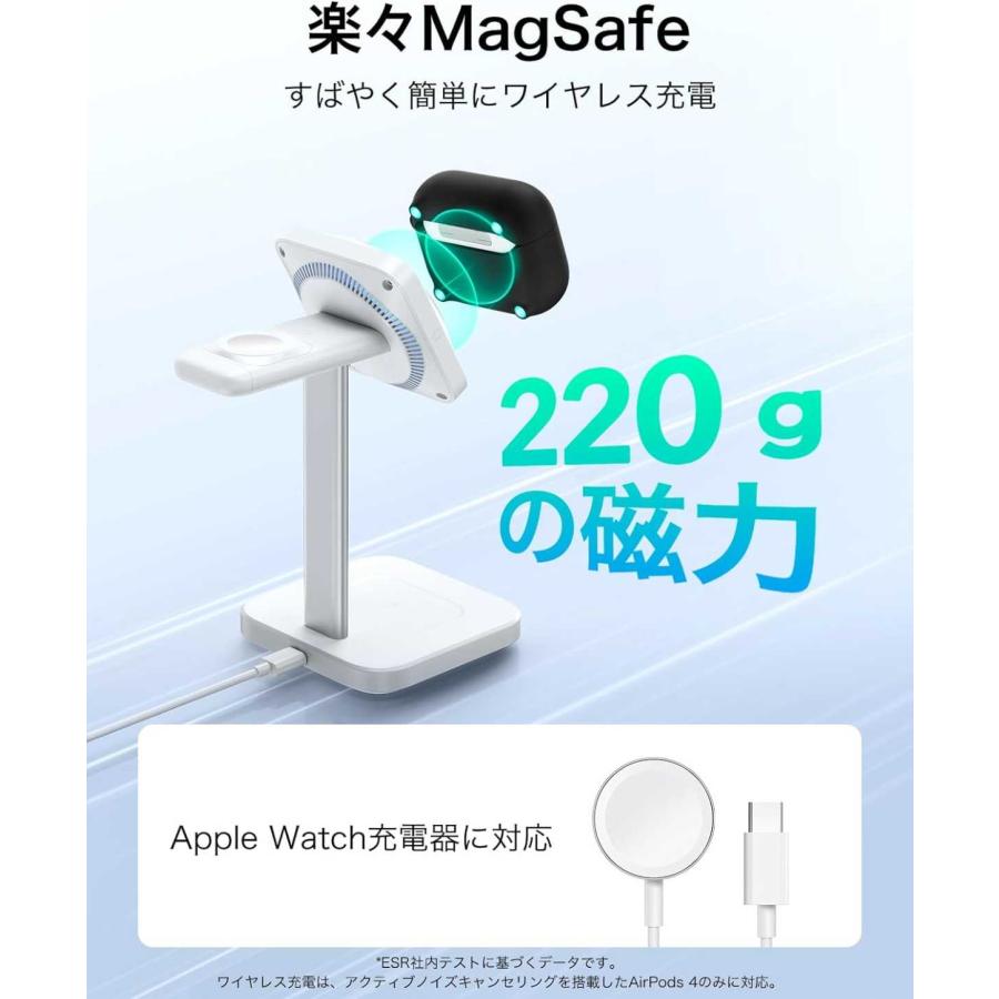 AirPods4(第4世代)ESRケース(HaloLock)2024年モデルMagSafe対応