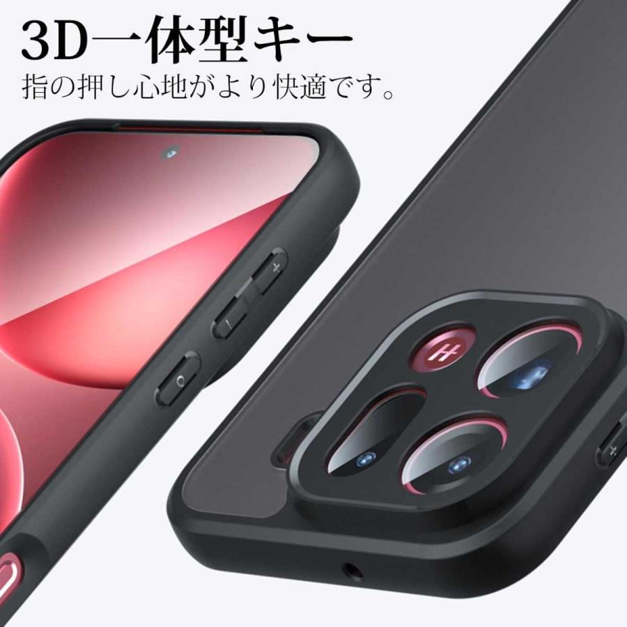 OPPO Find X9 Pro ケース クリア TPU+PC 米軍MIL規格 耐衝撃 黄変防止