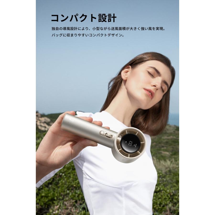 ハンディファン JisuLife Pro1 S 小型 40時間駆動 100段階ローラー調整