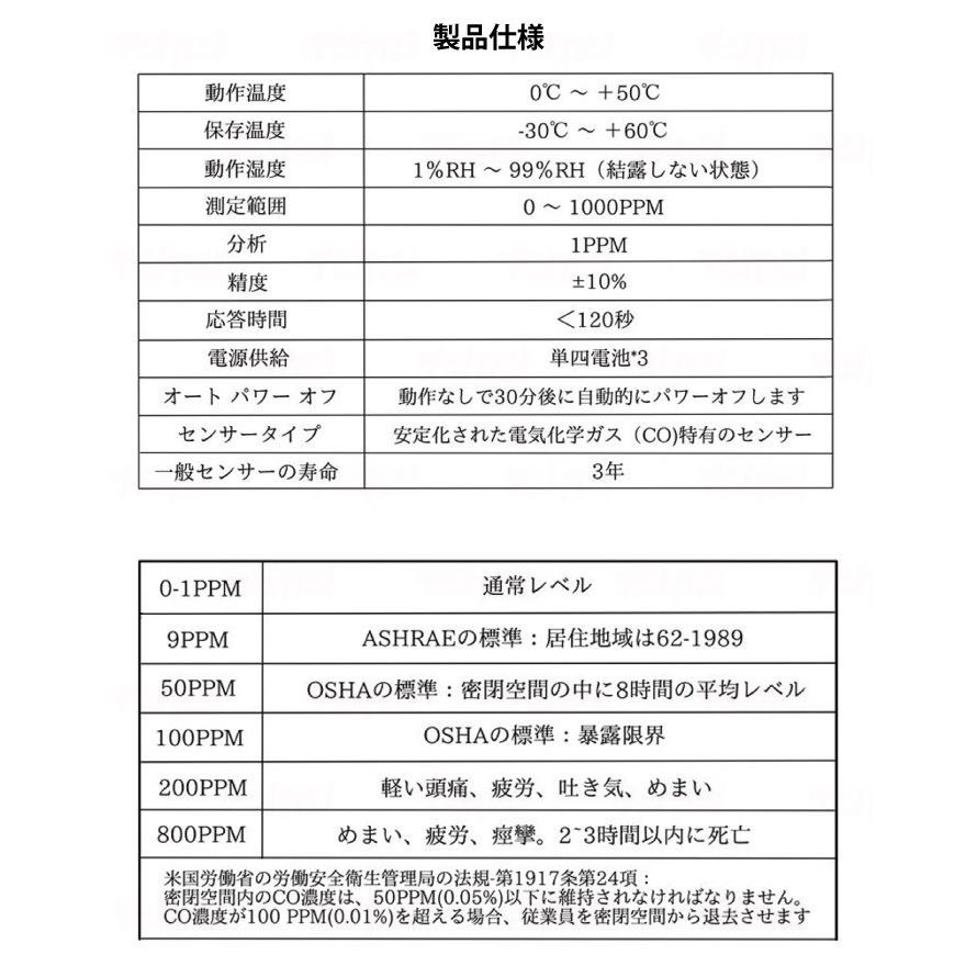 一酸化炭素 ハンディー探知機 一酸化炭素チェッカー 警報機 アラーム 検知器 チェッカー 警報器 アウトドア キャンプ 車中泊 に必須 携帯に便利 災害対策 防災 De デジカジ Yahoo ショッピング店 通販 Yahoo ショッピング