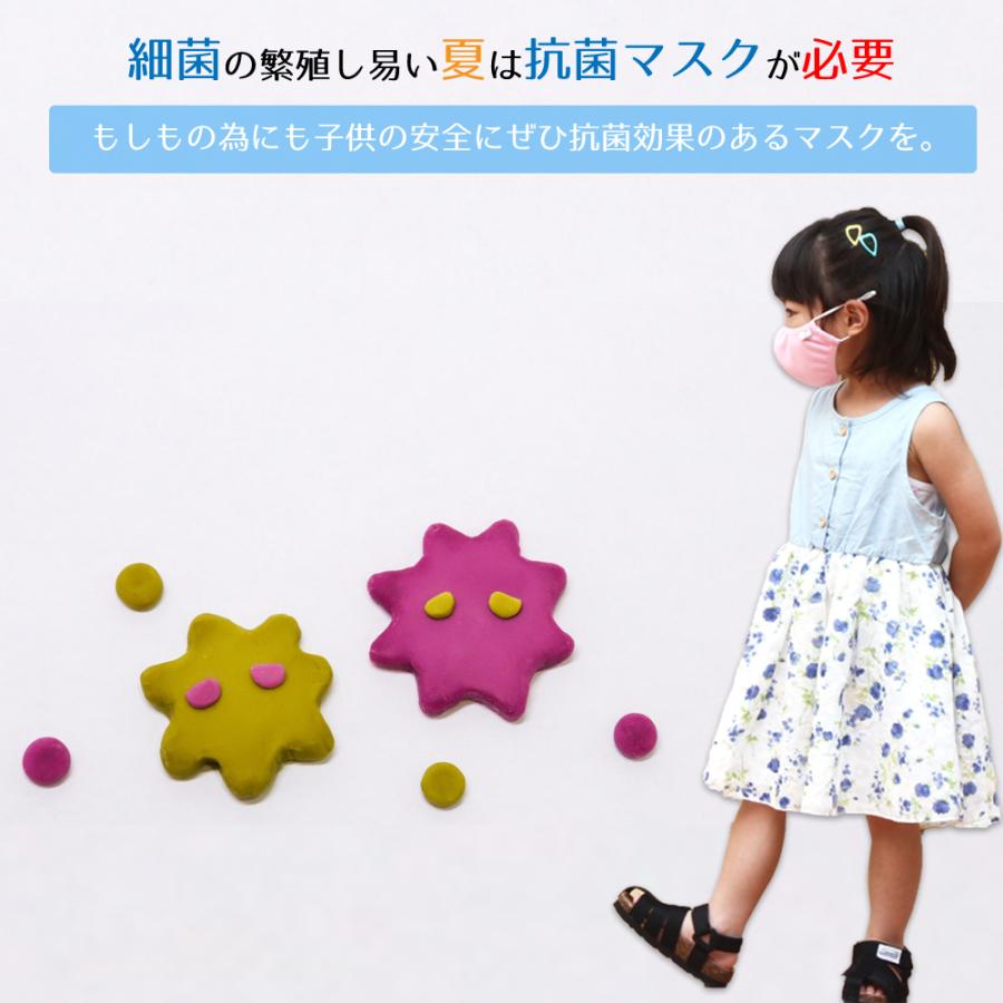 布マスク 洗えるマスク 抗菌 LIBO Puremiamu Mask KIDS 2枚