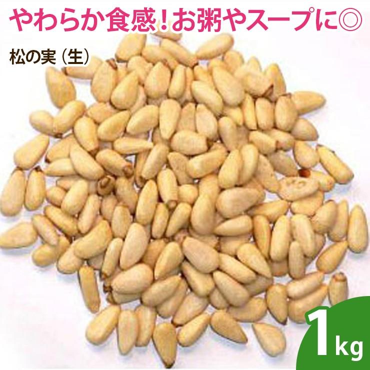 松の実（生） 1kg ナッツ 無添加 ノンオイル