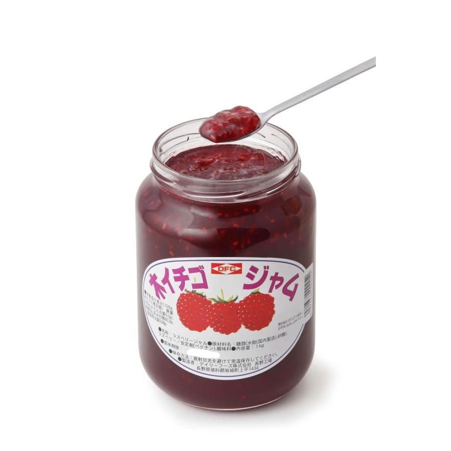木イチゴジャム1kg お徳用 0073 デイリーフーズオンラインショップ 通販 Yahoo ショッピング