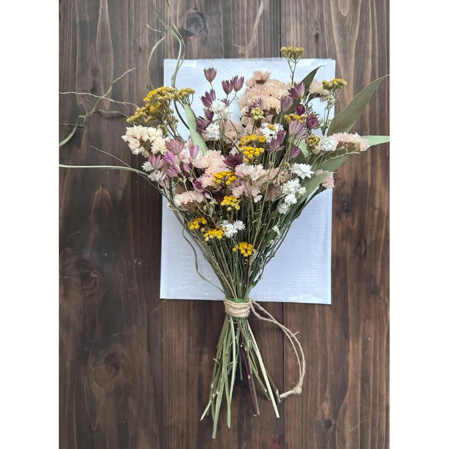 ドライフラワースワッグプロテアグレビレア 秋色 ドライフラワー  