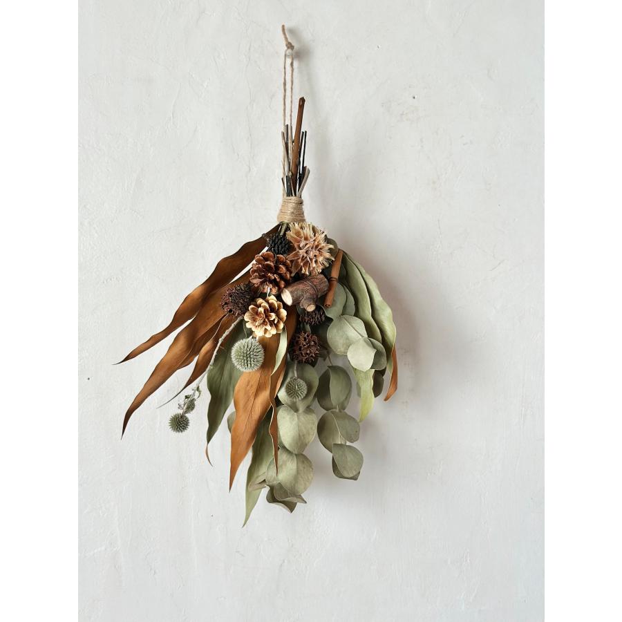 ドライフラワースワッグ花束　インテリアフラワー　フラワーギフト