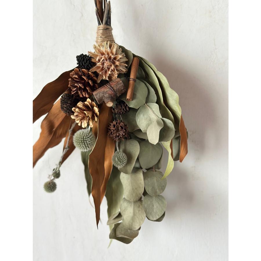 ドライフラワースワッグ花束　インテリアフラワー　フラワーギフト