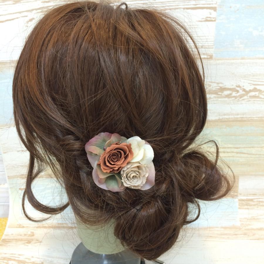 プリザーブドフラワーヘアコサージュ コサージュ 小さめミニコサージュ 髪飾り 結婚式 パーティー フォーマル お食事会などに Mini Bra Foo 通販 Yahoo ショッピング
