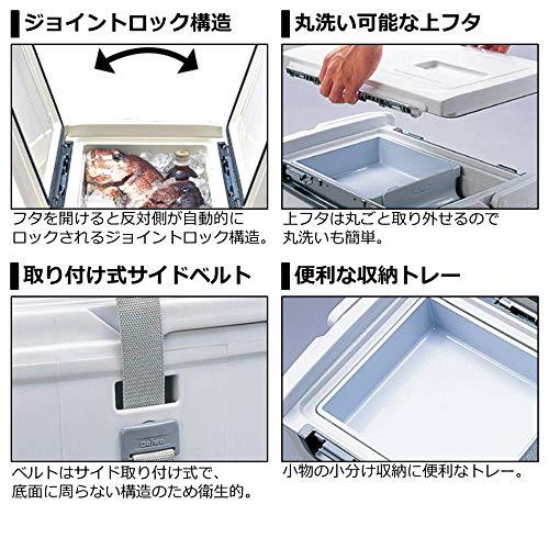 ダイワ(DAIWA) クーラーボックス RX GU3200X ホワイト/ブルー 釣り 32リットル cm