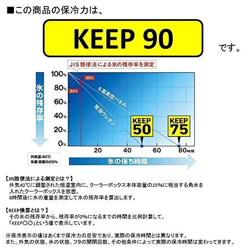 ダイワ(DAIWA) クーラーボックス RX GU3200X ホワイト/ブルー 釣り 32リットル cm