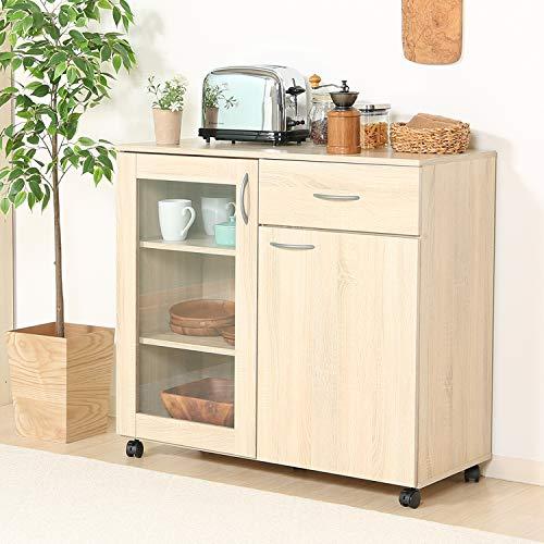 キッチンキャビネット ○ キッチンキャビネット、キッチン収納、キッチンボード、幅890ミリ