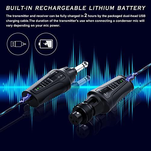 KIMAFUNワイヤレスマイク UHFデジタルワイヤレスシステム 無線