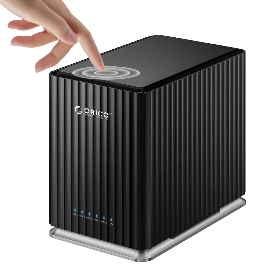 ORICO HDDケース 5台 22TB*5 USB 3.1 Type-C HDD ケース 3.5インチ 2