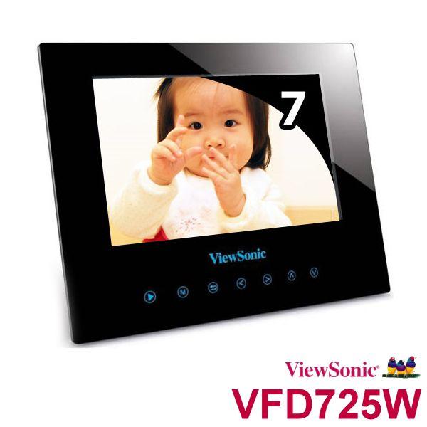 ViewSonic　VFD725W　7インチ　デジタルフォトフレーム｜dgmode