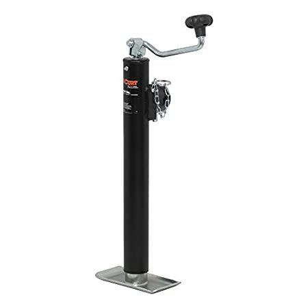 特別価格curt 223 溶接パイプマウント スイベルトレーラージャッキ 2 000ポンド 15インチ垂直トラベル好評販売中