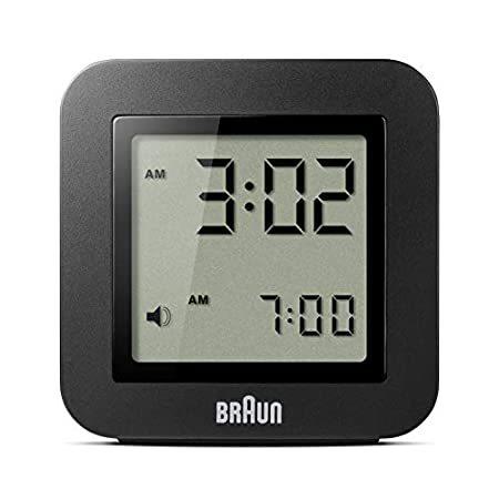 【格安SALEスタート】 【並行輸入】Braun BNC018BK クオーツ 目覚まし時計【送料無料】 腕時計