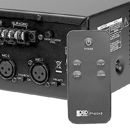 匿名配送 OSD Audio 240W Commercial Amplifier - 70V High Power Class D XLR Input， PAM245 【NAN1587496198】(55731円)