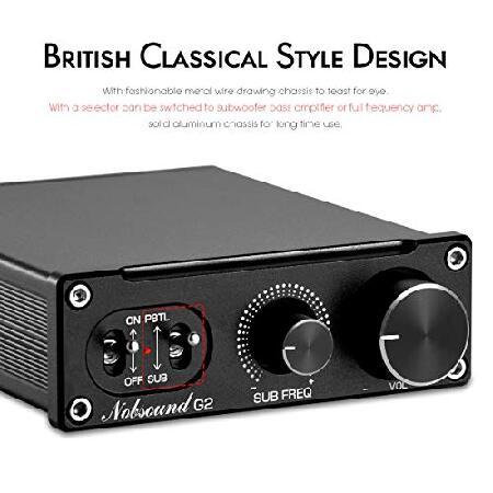 Nobsound G2 サブウーファー パワーアンプ ミニモノ SUB アンプ 100W PBTL BTL ブリッジ ホームシアター テレビ、オーディオ、カメラ オーディオ機器 オーディオアンプ TMF1126839457(10790円)