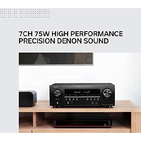 Denon (デノン) AVR-S750H レシーバー 7.2チャンネル (165W x 7) - 4K Ultra HD ホームシアター (2019) | 音楽ストリーミング | eARC 3D ドルビーサラウンドサウ テレビ、オーディオ、カメラ オーディオ機器 オーディオアンプ