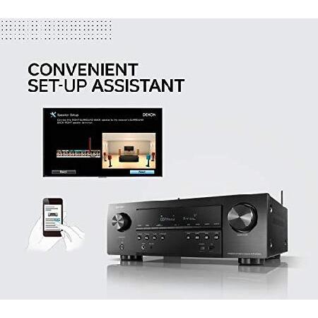 Denon (デノン) AVR-S750H レシーバー 7.2チャンネル (165W x 7) - 4K Ultra HD ホームシアター (2019) | 音楽ストリーミング | eARC 3D ドルビーサラウンドサウ テレビ、オーディオ、カメラ オーディオ機器 オーディオアンプ
