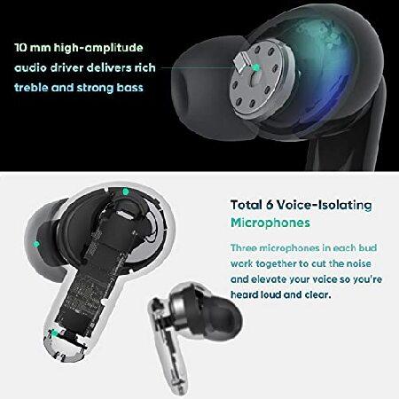 WYZE Earbuds Pro 40 dB アクティブノイズキャンセリングワイヤレスイヤホン 6 つの音声分離マイク ANC Bluetooth ヘッドフォン Bluetooth 5.0 ワイヤレス充電エ Bluetooth WYZE Earbuds Pro dB アクティブノイズキャンセリングワイヤレスイヤホン つの音声分離マイク ANC ヘッドフォン