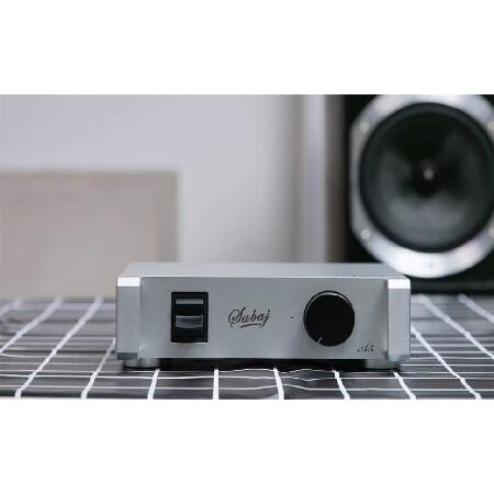 SABAJ A5 Dual Analog Input Power Amplifier， Using Module ICEpower-50ASX2， Low-Distortion High-Efficiency Digital Power Amplifier with Retro Appearance Power