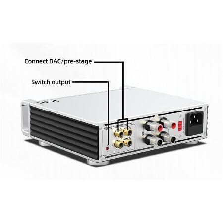 SABAJ A5 Dual Analog Input Power Amplifier， Using Module ICEpower-50ASX2， Low-Distortion High-Efficiency Digital Power Amplifier with Retro Appearance Power