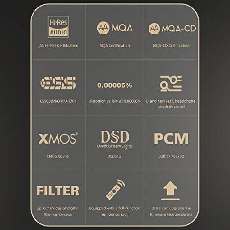 ★レア物 新品未開封 S.M.S.L M500 MKIII Bluetooth オーディオ DAC ＆ ヘッドフォンアンプ ESS9038PRO D/A チップ USB/光/同軸/Bluetooth 入力 ハイレゾ MQA XMOS DSD512 PCM TH 【GM1099175447】(38588円)