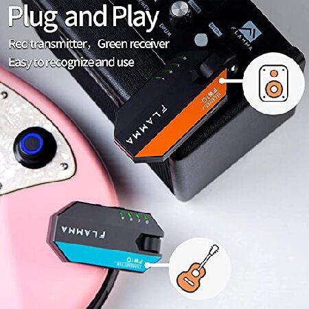 FLAMMA FA05 Guitar Amp with FW10 Wireless Guitar System Guitar