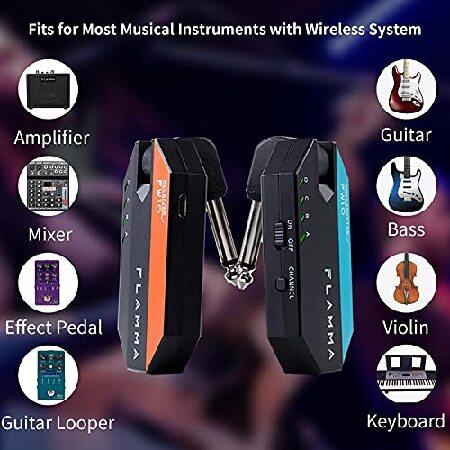 FLAMMA FA05 Guitar Amp with FW10 Wireless Guitar System Guitar