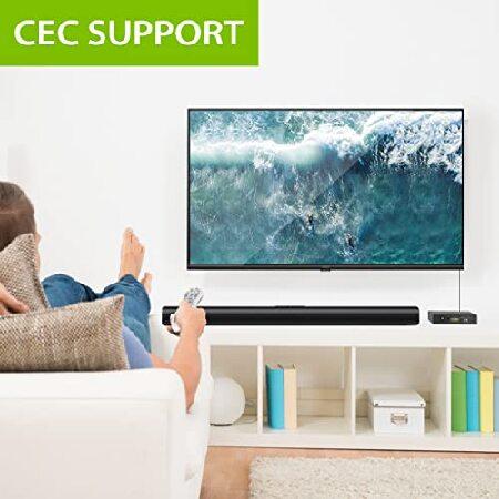 Avantree Opera ＆ HAX05 バンドル - HDMI ARC オーディオ アダプター ＆ テレビ視聴用ワイヤレス ヘッドフォン 送信機/充電スタンド 2-in-1 ARC パススルー付き ARC Avantree Opera HAX05 バンドル HDMI オーディオ アダプター テレビ視聴用ワイヤレス ヘッドフォン 送信機/充電スタンド in