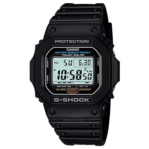 CASIO カシオ Gショック タフソーラー搭載 G-5600E-1 海外 G-SHOCK 腕時計 5600型 (スピード) メンズ 【逆輸入品】