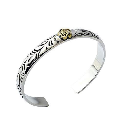 【STERLING SILVER 925】 シルバー バングル インディアンジュエリー ブレスレット ;AMTHBR-041
