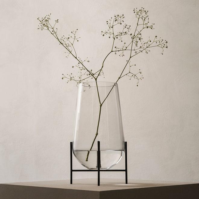 公式】 北欧 Audo Copenhagen オドー Echasse Vase Clear