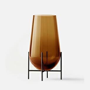 廃番商品】 【公式】 北欧 Audo Copenhagen オドー Echasse Vase Amber