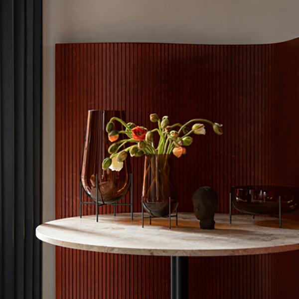 廃番商品】 【公式】 北欧 Audo Copenhagen オドー Echasse Vase Amber