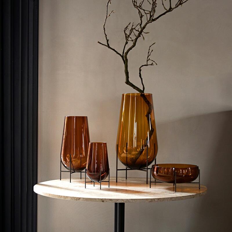 公式】 北欧 Audo MENU Echasse Bowl Smoked イシャスボウル アンバー