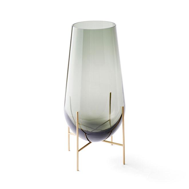 【公式】 北欧 Audo Copenhagen オドー Echasse Vase Smoked イシャスベース S スモーク 4795949 Living 花器 花瓶 フラワーベース 北欧インテリア おしゃれ_2