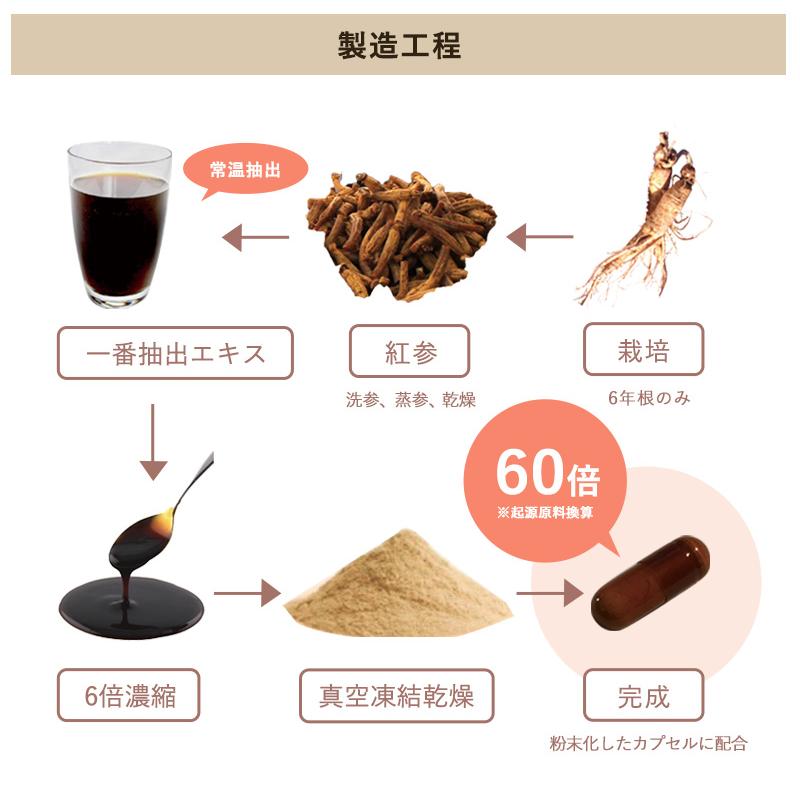 韓国 サプリ J's Kami高麗【旧品】1箱 270mg×90カプセル サプリメント