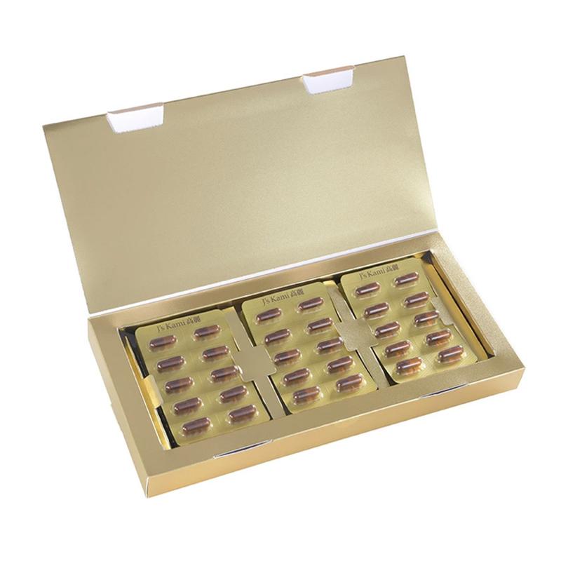 韓国 サプリ J's Kami高麗【旧品】1箱 270mg×90カプセル サプリメント