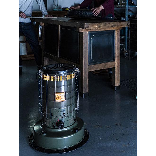 toyotomi トヨトミ 対流型石油ストーブ ギアミッション オリーブ KS-GE67-G | GEAR MISSION | 04