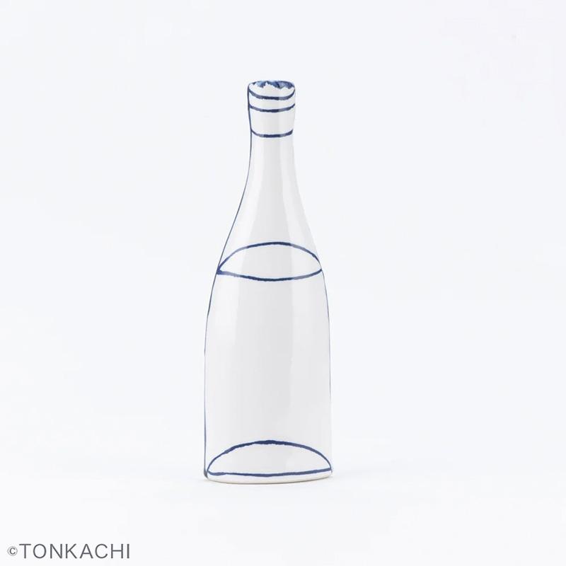 Marianne Hallberg マリアンヌハルバーグ 水の入ったかびん 花瓶 フラワーベース 瀬戸焼 北欧 スウェーデン ギフト プレゼントの画像