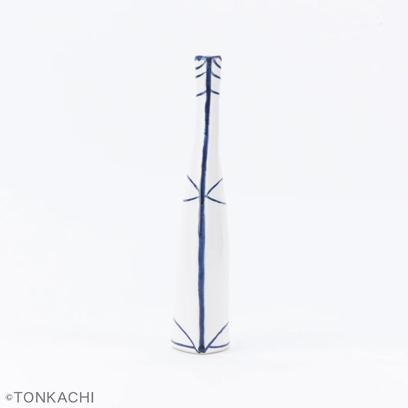 Marianne Hallberg マリアンヌハルバーグ 水の入ったかびん 花瓶 フラワーベース 瀬戸焼 北欧 スウェーデン ギフト プレゼントの画像