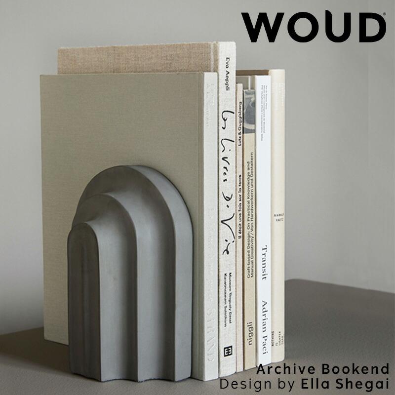 公式】 北欧 WOUD ウッド アーカイブブックエンド【Design by Ella