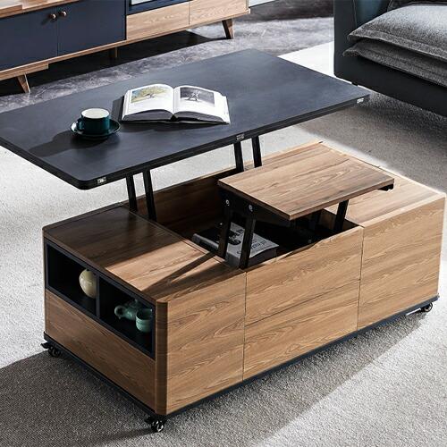 品質検査済 家具のイチオシテーブル 昇降式 高さ調節 昇降式テーブル