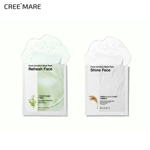 韓国コスメ ミルコット Milcott パック シートマスク マスクシート フェイスマスク 化粧品 Dholic 通販 Paypayモール