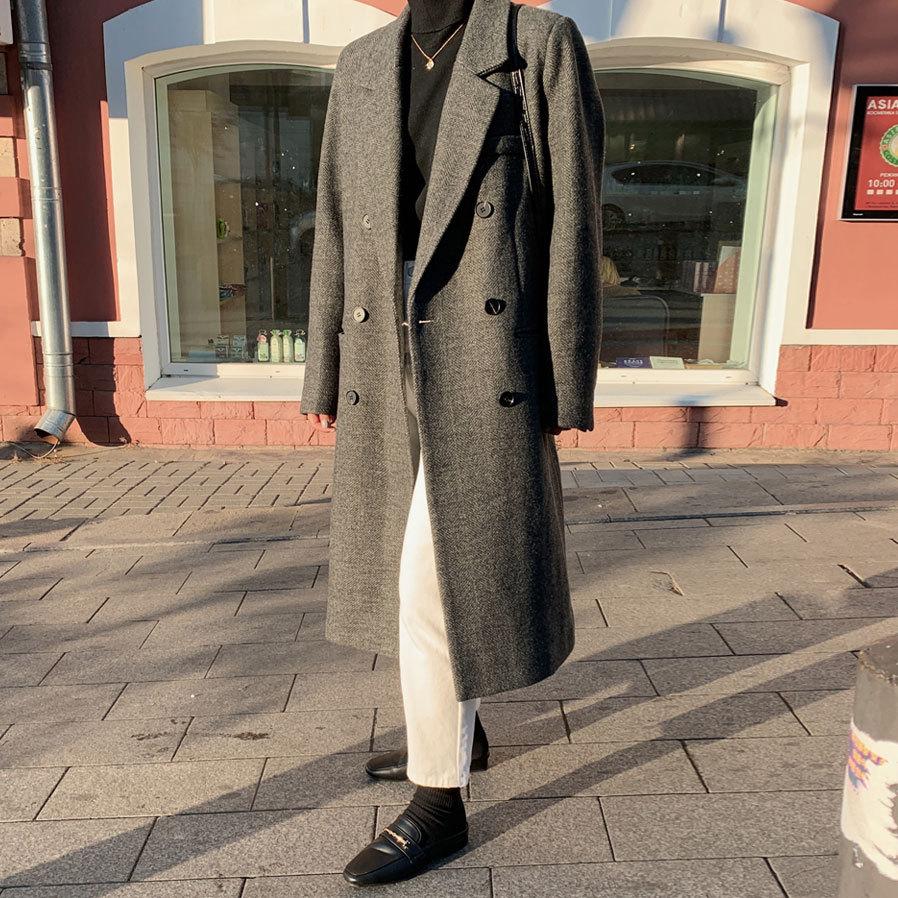 システムを 韓国ファッション 高見え 上品 エレガント オーバーサイズ 秋 冬 Dholic 通販 Paypayモール アウター コート ロング チェスターコート ダブルコート カラー 襟 エレガント ルーズ ゆったり システムを